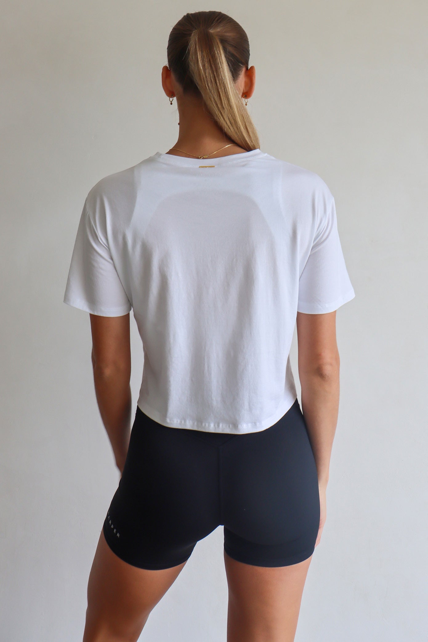 Bondi Tee - White Silver