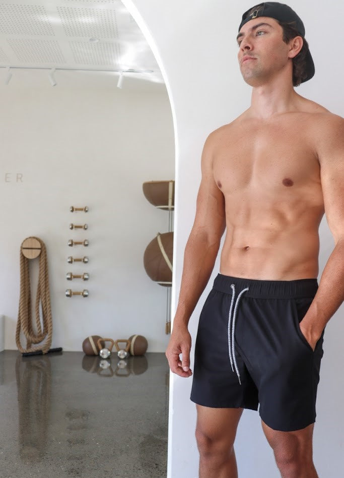 H17 Wave Shorts - Black