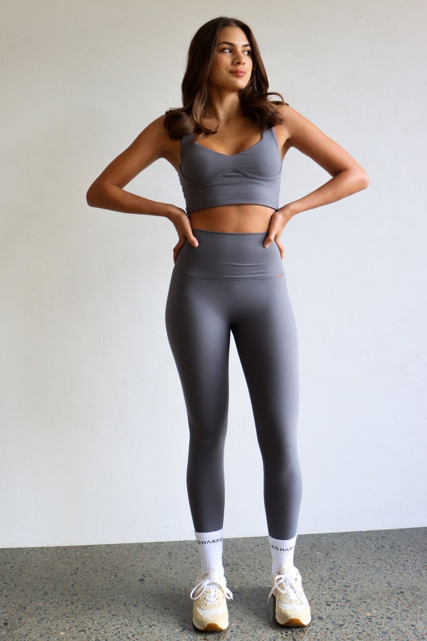 Magnetic Bralet - Graphite