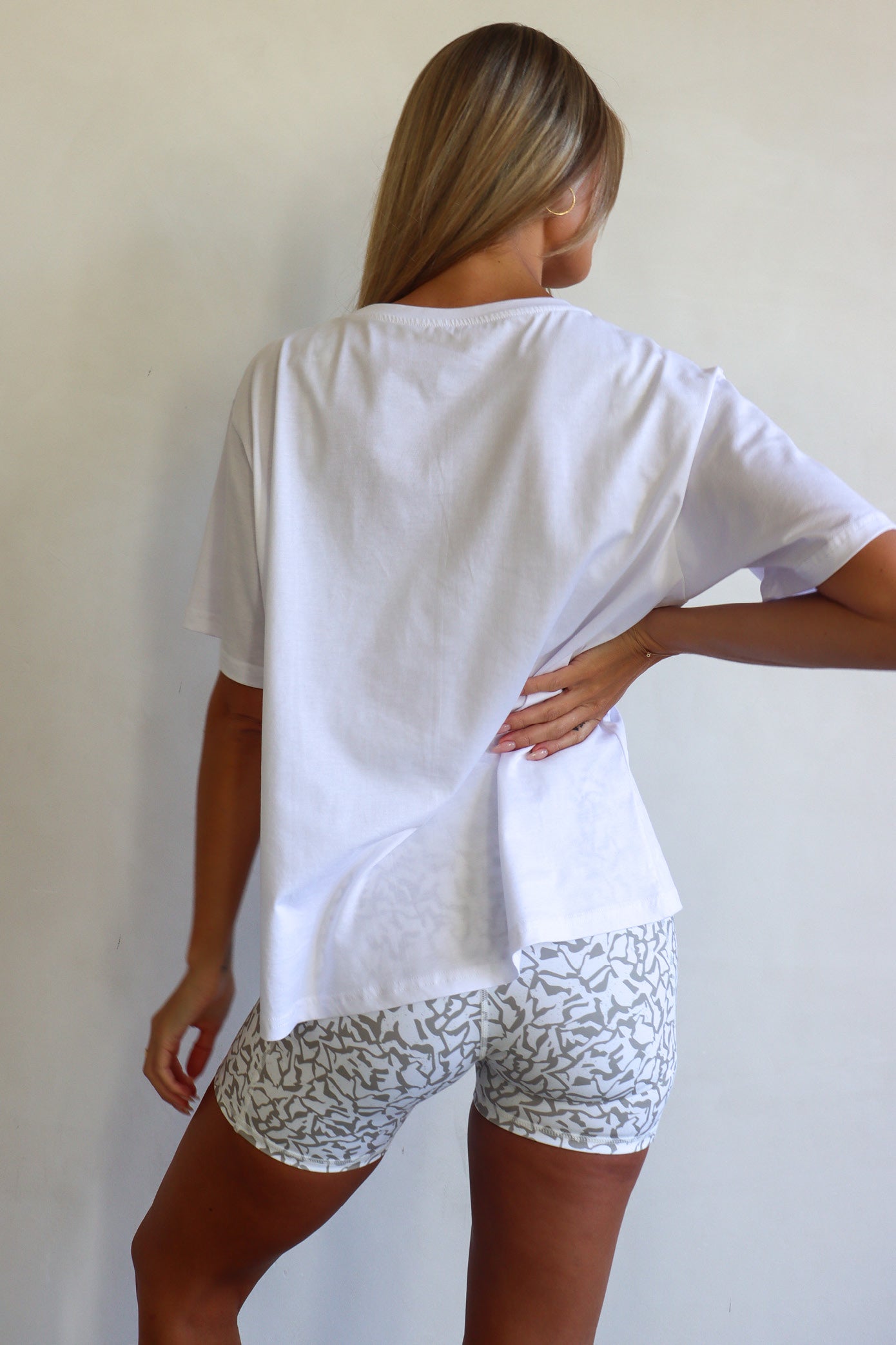 Power Tee - Triple White